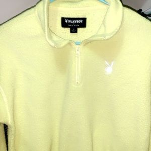 PLAYBOY cropped sweater.